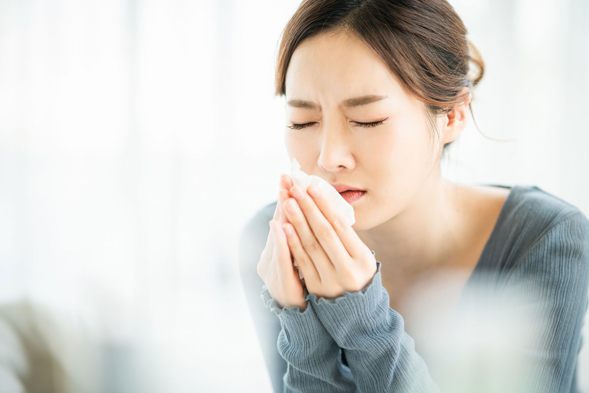 花粉症？　咳・くしゃみにはエアコン洗浄で対策を